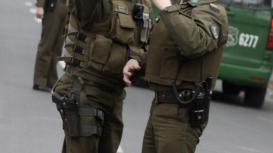 Disparo carabineros Carabinero es herido por otro uniformado que manipulaba su arma de servicio