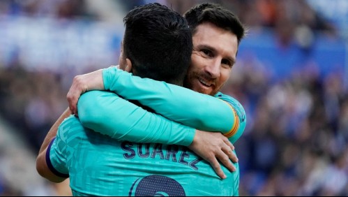 Messi envía mensaje a Luis Suárez: No mereces 'que te echen como lo hicieron'