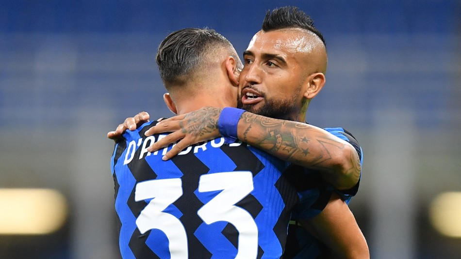 Arturo Vidal. Vidal debuta con un sufrido triunfo en el Inter y Betis de Pellegrini cae con el Real Madrid