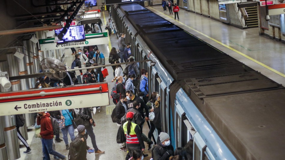 metro desconfinamiento 8 comunas a Transición y 12 a Preparación en la RM: Cómo funcionará el transporte y movilidad