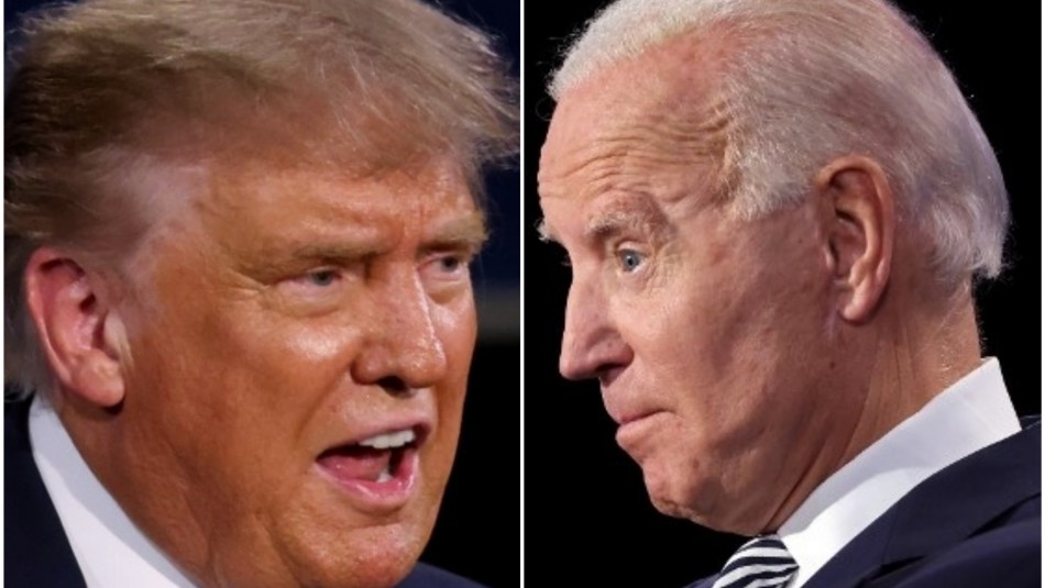 Trump y Biden intercambian insultos en el primer debate presidencial en EE.UU Trump y Biden intercambian insultos en el primer debate presidencial en EE.UU
