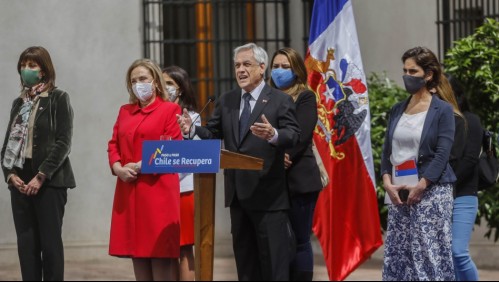 Piñera: 'Más de la mitad de los 119 mil empleos que hemos recuperado fueron para mujeres'
