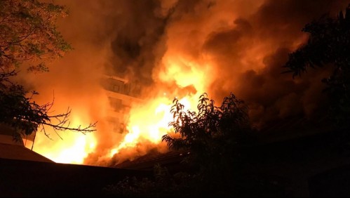 Incendio afectó a hogar de ancianos en Providencia: 8 residentes fueron evacuados