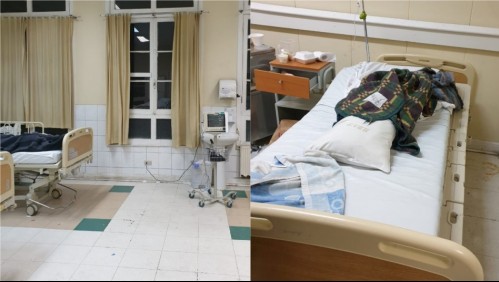 Reo se fuga desde Hospital Barros Luco tras romper barrote donde estaba engrillado