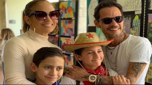 La hija de Jennifer Lopez cada día se parece más a su papá: 'Es una mini Marc'