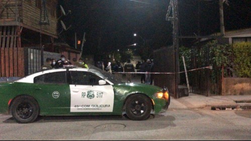 Confuso homicidio en Quilicura: Fallecido usaba indumentaria de la PDI