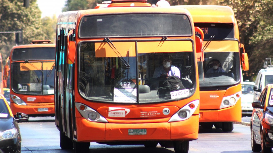 Los recorridos de buses en Santiago donde menos se respeta el distanciamiento físico Los recorridos de buses en Santiago donde menos se respeta el distanciamiento físico