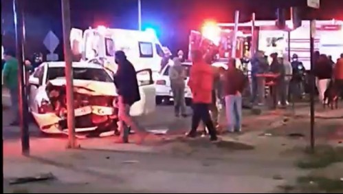 Accidente de tránsito deja un fallecido y cuatro lesionados en Puchuncaví