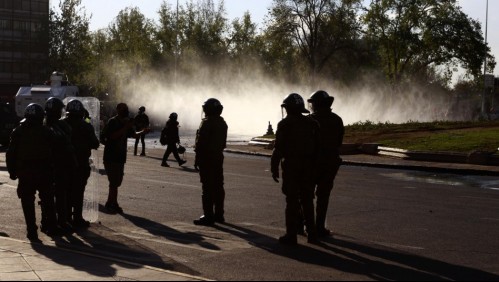 Manifestación en Plaza Italia: Incidentes, cortes de tránsito y cierre de ingresos al Metro