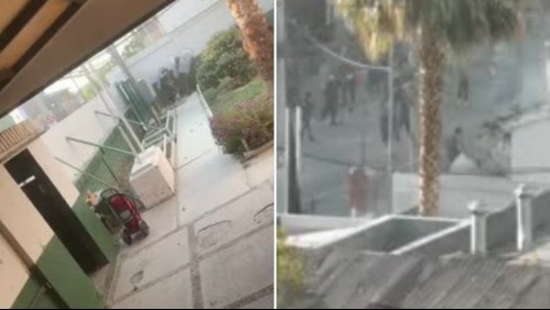 Comisaría de Puente Alto sufre ataque: Un carabinero resultó lesionado