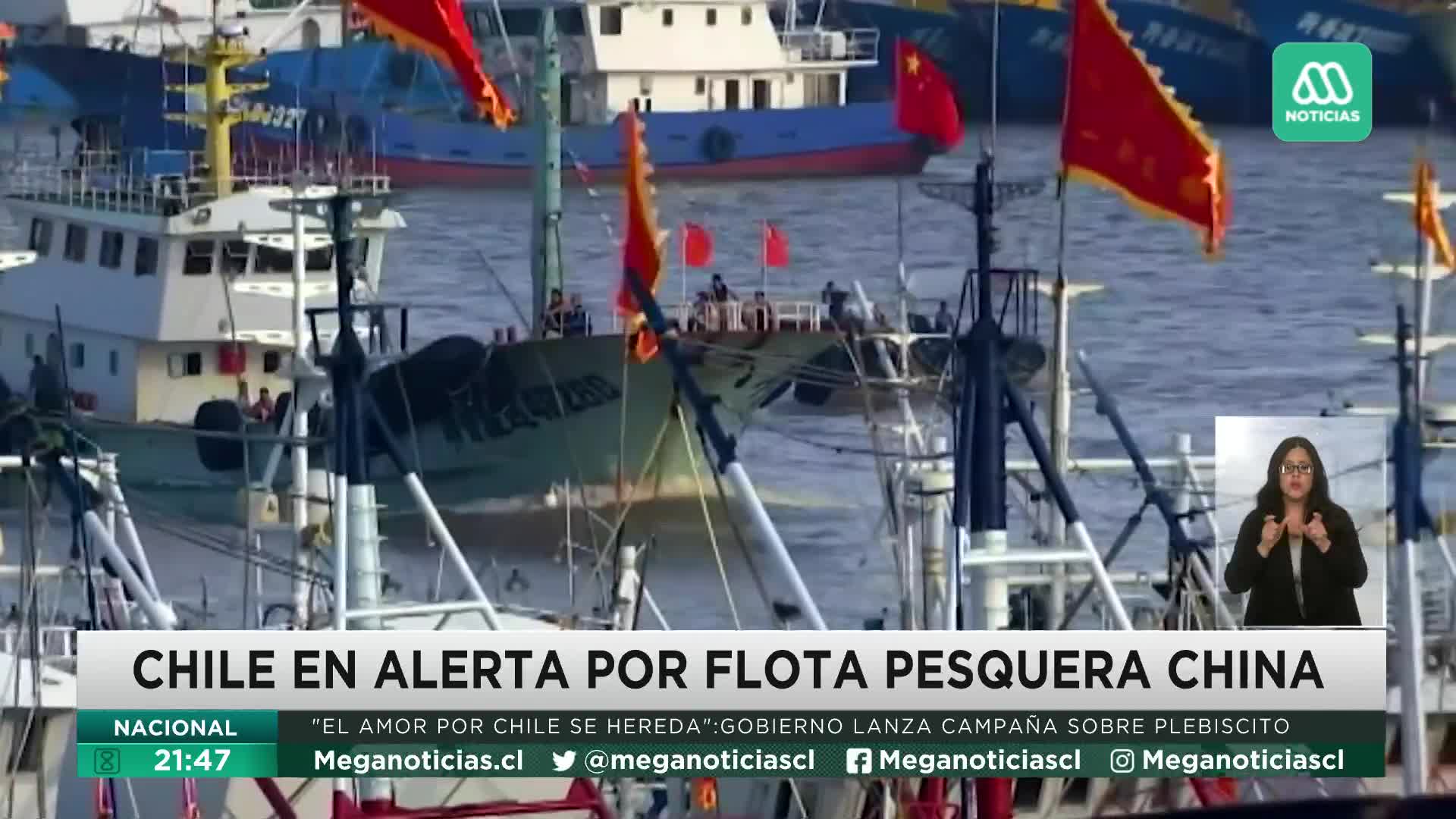 Alerta Por Presencia De Más De 300 Barcos Pesqueros Chinos Cerca De Las ...