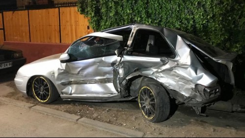 Asaltante protagoniza accidente de tránsito que afectó a dos adultos y un niño