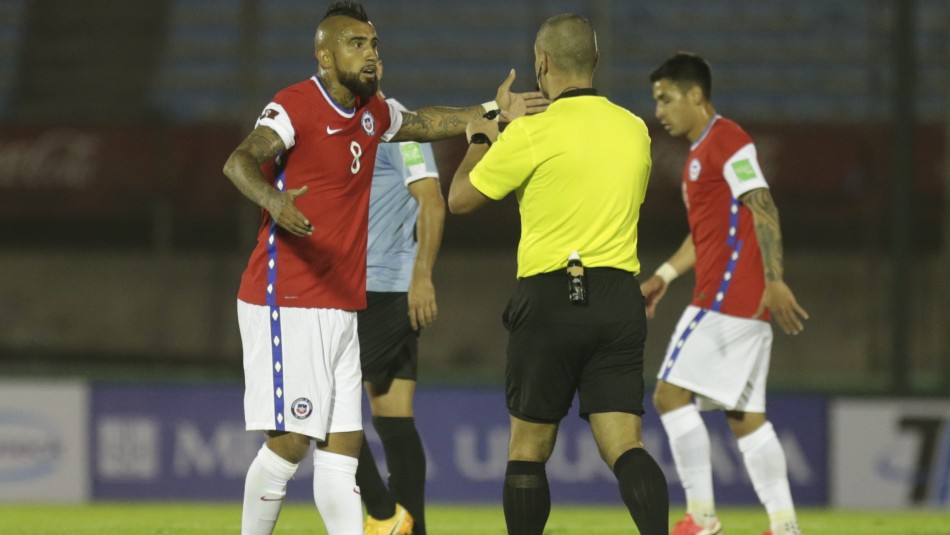 Eliminatorias Reclamos por arbitraje ante Uruguay.