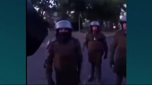 'Echémosle bencina': Joven denuncia montaje de carabineros para acusarlo de portar bomba molotov