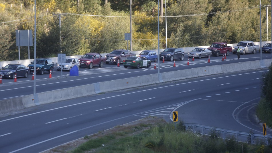 Tránsito en carreteras en lo que va del fin de semana largo: 3.726 conductores fueron retornados Tránsito en carreteras en lo que va del fin de semana largo: 3.726 conductores fueron retornados