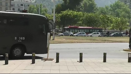 Operativo policial en Plaza Italia: Carabineros descarta explosivos en 'caja sospechosa'