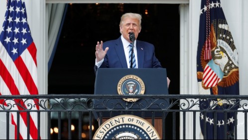 'Me siento genial': Trump realiza primer evento público tras su contagio de coronavirus