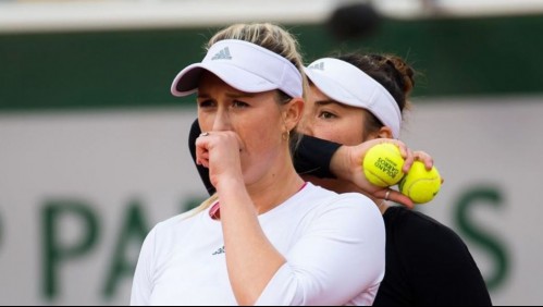Alexa Guarachi se quedó sin título en el dobles femenino en Roland Garros