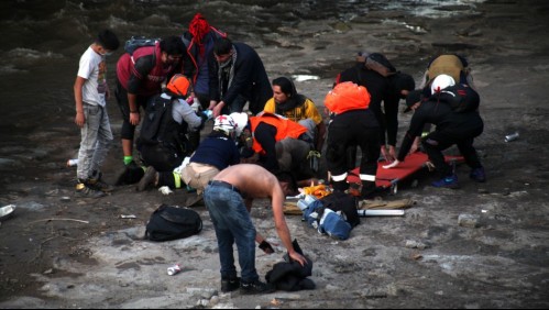 Carabinero imputado por caída de joven al río Mapocho: 'Siento mucha pena por lo que pasó'