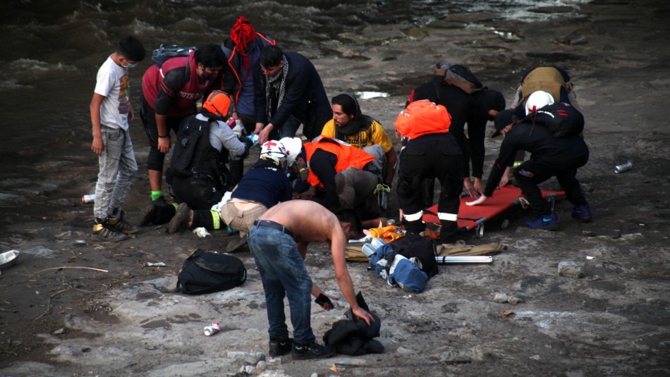 Carabinero Sebastián Zamora se refiere a caída de joven a Río Mapocho Carabinero imputado por caída de joven al río Mapocho: