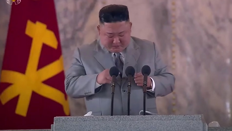 Corea del Norte: Kim Jong Un llora en inusual discurso a la nación Corea del Norte: Kim Jong Un llora en inusual discurso a la nación