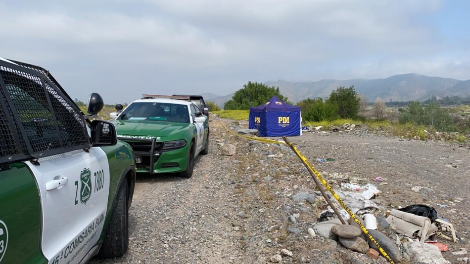 Cadáver Buin Encuentran cuerpo de joven baleado a orillas del río Maipo