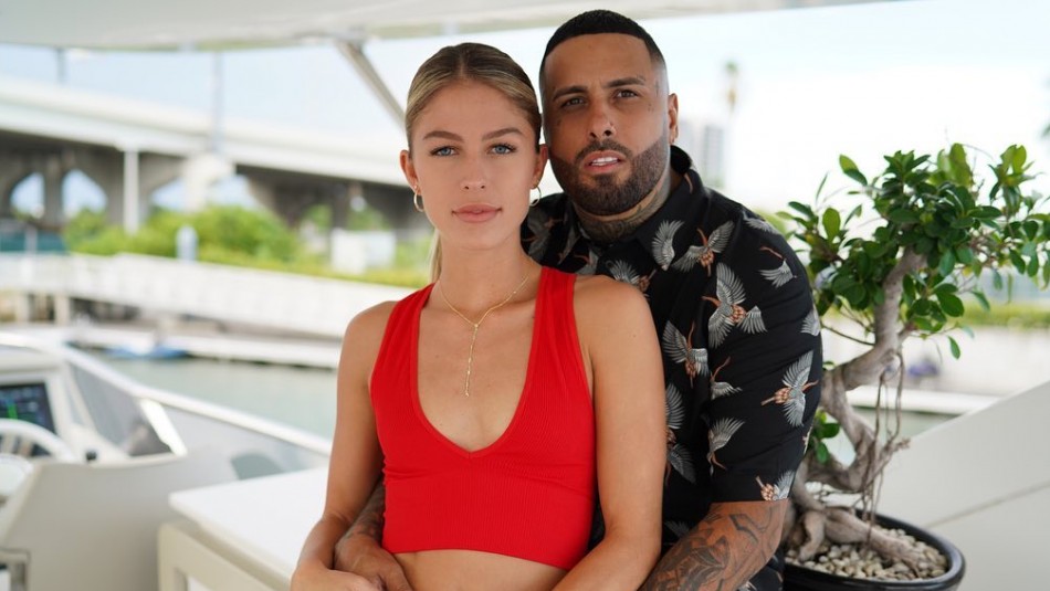 Cydney Moreau y Nicky Jam Cydney Moreau: Conoce a la novia de Nicky Jam que es modelo e influencer