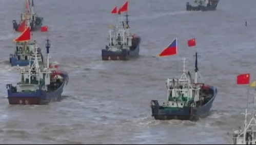 EEUU ofrece asistencia ante posibles 'actividades sospechosas' de flota pesquera china