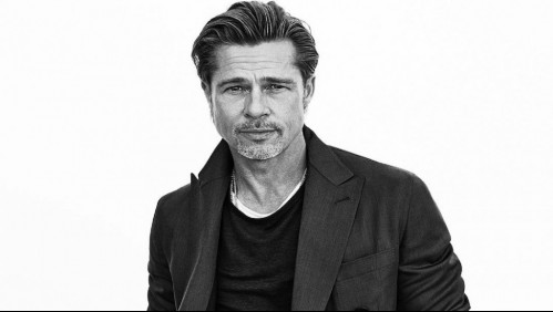 ¡Como el buen vino! Así de impactante luce Brad Pitt como modelo a sus 56 años