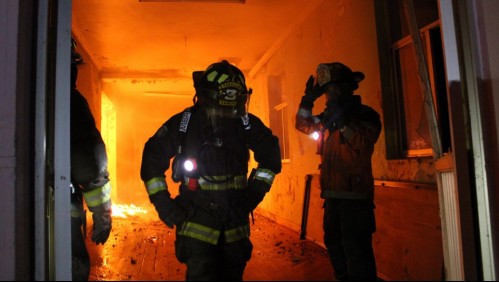 Incendio afecta obras de nuevo edificio de municipalidad de Padre Hurtado