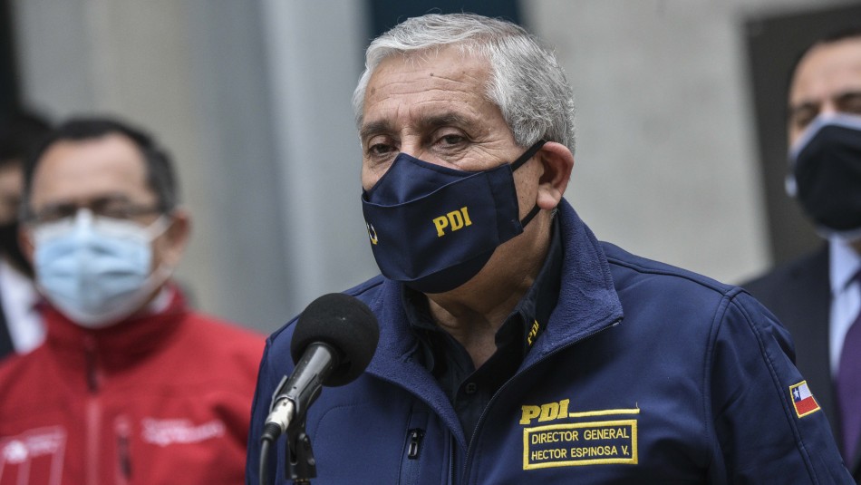 Héctor Espinosa Director de la PDI: