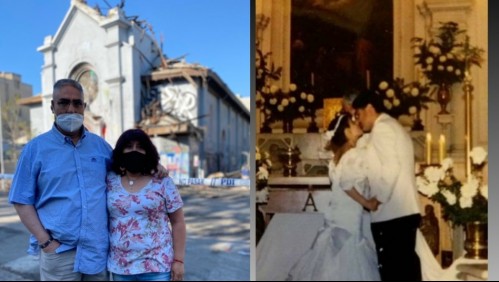 'Hay mucho dolor y pena': Matrimonio que se casó en Parroquia de la Asunción lamenta su incendio