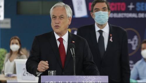 Piñera cambia su domicilio electoral de Santiago a Las Condes