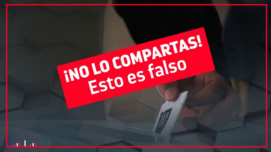 Fechas diferenciadas o foto a la papeleta: Las 'fake news' respecto del voto del Plebiscito