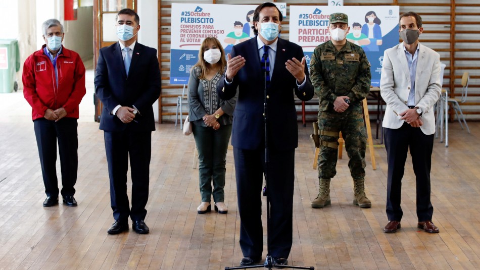 Gobierno plebiscito Plebiscito: Gobierno refuerza llamado a votar con