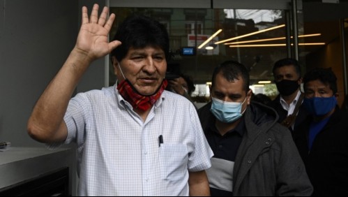 Evo Morales partió de Argentina rumbo a Venezuela