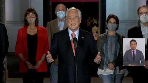 Piñera tras victoria del Apruebo: 'Ha triunfado la democracia'