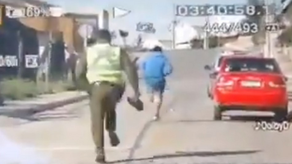 Hombre es perseguido por Carabineros tras negarse a ser vocal de mesa Hombre es perseguido por Carabineros tras negarse a ser vocal de mesa