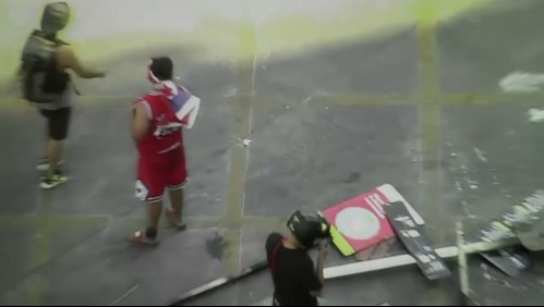 Sujeto con tobillera electrónica por otro delito dirigía saqueos en aniversario del 18-O