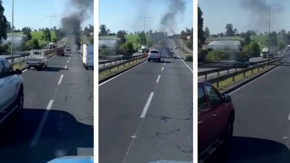 Video muestra momento en que carabinero es baleado en La Araucanía Video muestra momento en que carabinero es baleado en La Araucanía