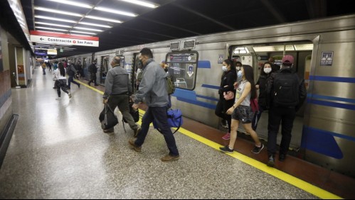 Metro debió suspender parcialmente el servicio en Línea 2