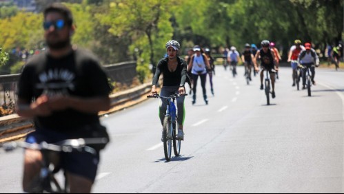 CicloRecreoVía en Santiago, Providencia y Las Condes estará habilitada desde este domingo