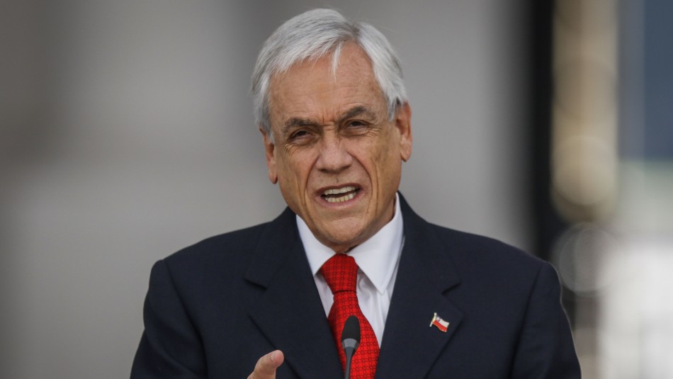 Presidente Piñera se refiere a carabinero asesinado en La Araucanía Piñera y crimen de carabinero: