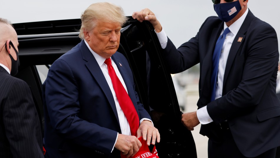 Trump desestima los pronósticos de una derrota frente a Biden: Trump desestima los pronósticos de una derrota frente a Biden: