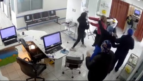 Video muestra brutal agresión a personal médico en La Serena