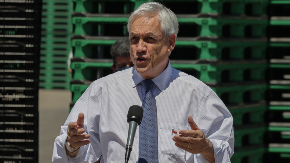Sebastián Piñera Piñera por ministro Pérez: