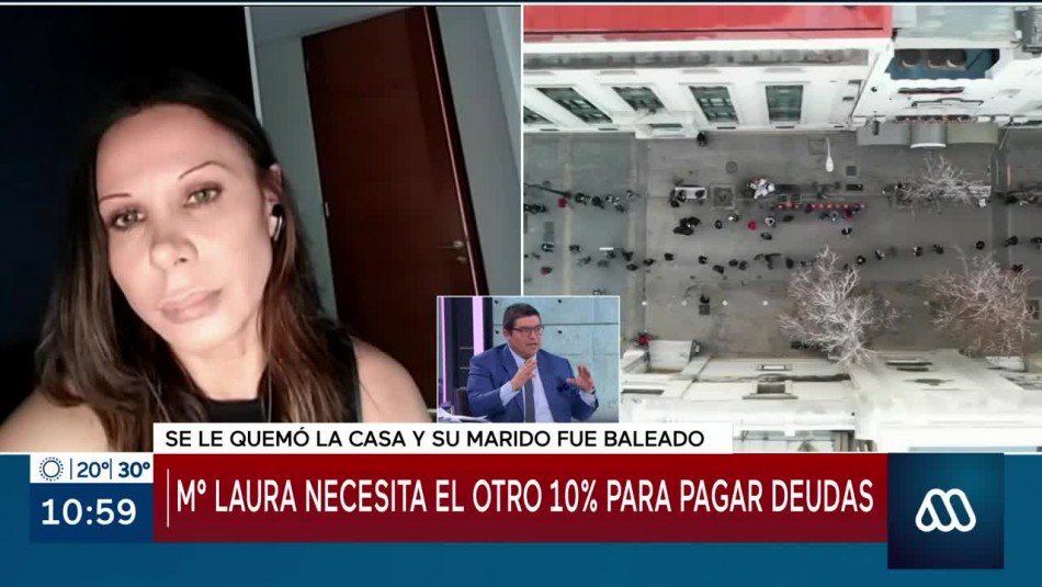 María Laura Donoso necesita segundo retiro del 10% por mal momento familiar: María Laura Donoso necesita segundo retiro del 10% por mal momento familiar: