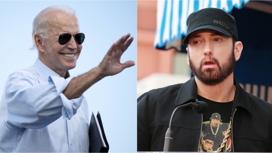 Eminem expresa su apoyo a Biden tras publicar video con su premiada canción Eminem expresa su apoyo a Biden tras publicar video con su premiada canción