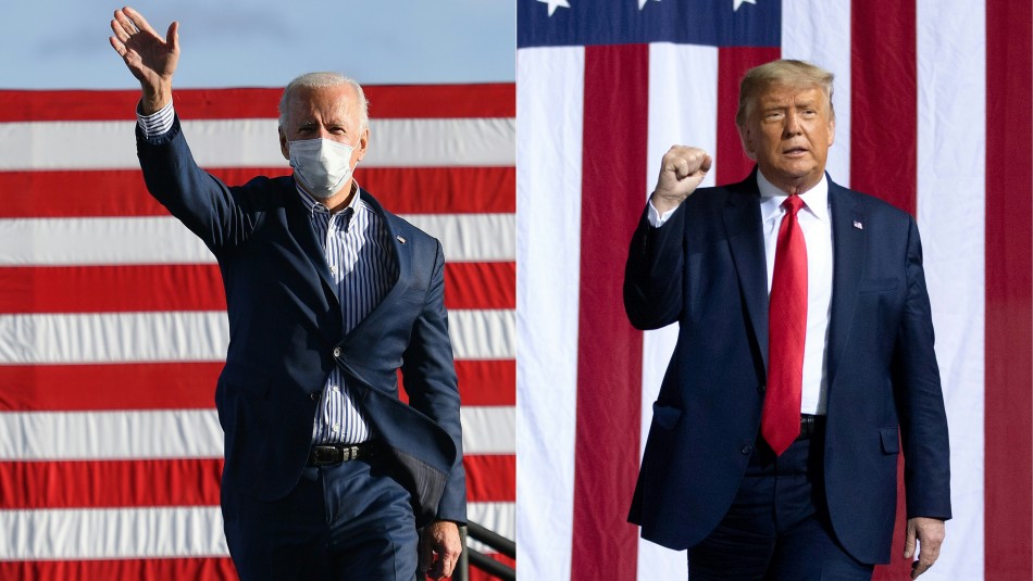 trump biden ¿Trump o Biden? EE.UU. vota en unas elecciones bajo máxima tensión