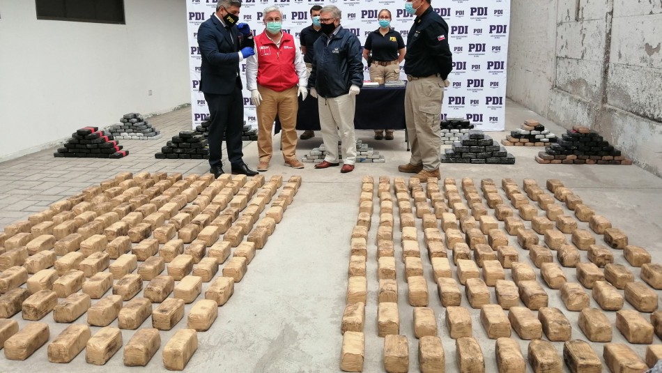 banda narcotrafico detenida Cae líder de banda narcotraficante en Tarapacá: tenía en su casa más de $9 millones